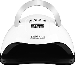 Lampa do manicure, biało-czarna - Lewer Sun X7 Max Super Sunuvled Nail Lamp — Zdjęcie N3