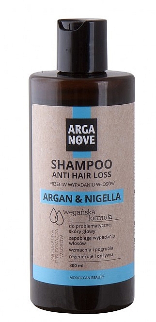 Szampon przeciw wypadaniu włosów - Arganove Argan & Nigella Anti Hair Loss Shampoo