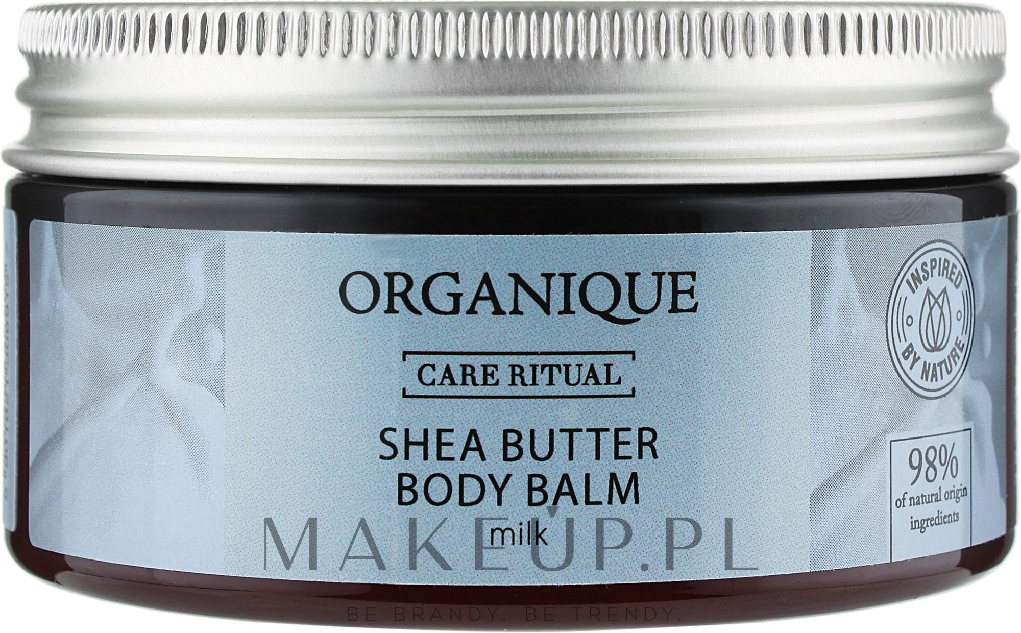 Balsam do ciała z masłem shea Mleko - Organique Shea Butter Body Balm Milk — Zdjęcie 100 ml