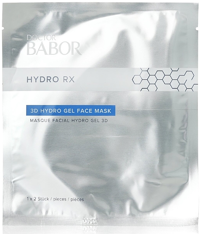 Hydrożelowa maseczka do twarzy - Babor Doctor Babor Hydro RX 3D Hydro Gel Face Mask — Zdjęcie N2