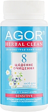 Codzienne oczyszczenie do cery wrażliwej - Agor Herbal Clean Sensitive — Zdjęcie N1