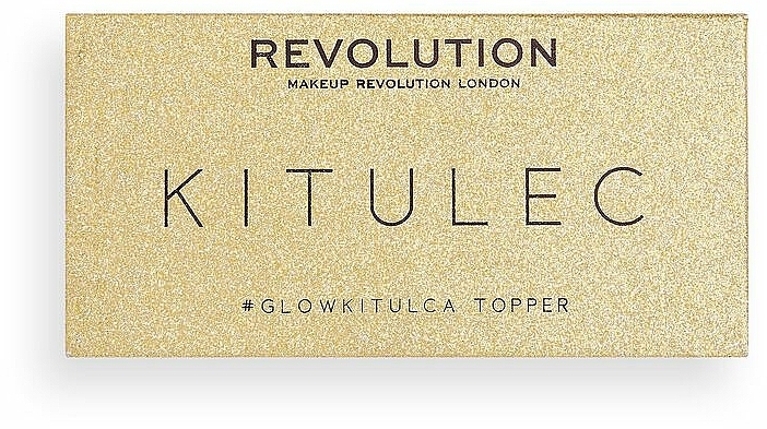 Zestaw palet rozświetlaczy do twarzy i ciała - Makeup Revolution X Kitulec #GlowKitulca Highlighter Palette Glow Kit (2 x high/palette 7.5 g) — Zdjęcie N9