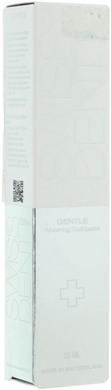 Wybielająca pasta do zębów wrażliwych - SWISSDENT Gentle Whitening Toothpaste — Zdjęcie N4