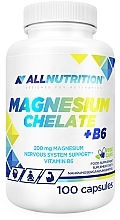 Suplement diety Magnesium Chelate + B6 - Allnutrition — Zdjęcie N1