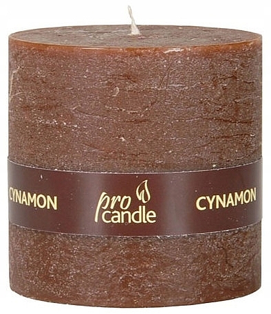 Świeca zapachowa Cynamon, 5 x 5 cm - ProCandle Cinnamon Scent Candle — Zdjęcie N1