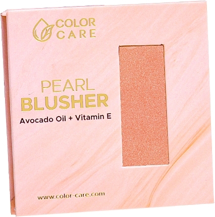 Róż do twarzy z olejkiem z awokado i witaminą E - Color Care Blush — Zdjęcie N1