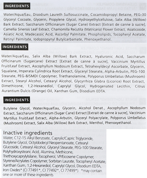 Zestaw - Is Clinical Pure Radiance Trial Kit (cl/gel/2*2ml + serum/3.75ml + ser/3.75ml + sun/cr/10g) — Zdjęcie N7