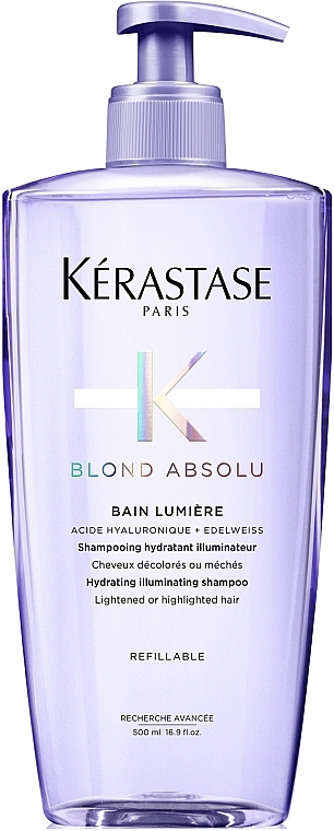 Nawilżająca kąpiel rozświetlająca do włosów blond - Kérastase Blond Absolu Bain Lumiére Shampoo