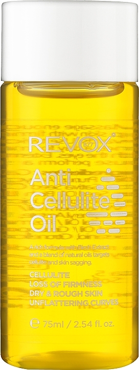 Olejek antycellulitowy do ciała - Revox Anti Cellulite Oil — Zdjęcie N1