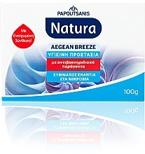 Mydło w kostce Aegean Breeze - Papoutsanis Natura Bar Soap — Zdjęcie N1