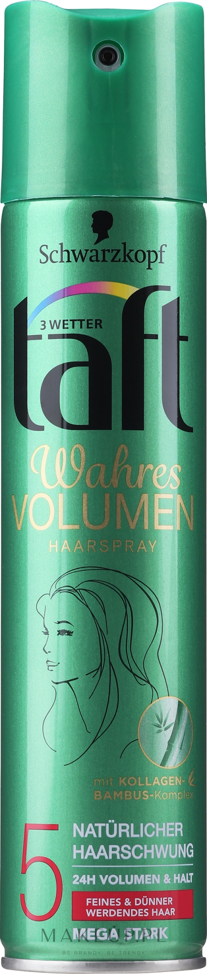 Lakier do włosów Megamocne utrwalenie i objętość - Taft Volume — Zdjęcie 250 ml