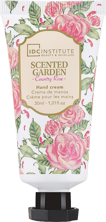 Krem do rąk Piwonia i Róża - IDC Institute Scented Garden Country Rose Hand Cream — Zdjęcie N1