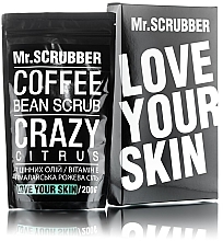 Peeling kawowy do twarzy i ciała Cytrusy - Mr.Scrubber Crazy Citrus Scrub — Zdjęcie N1