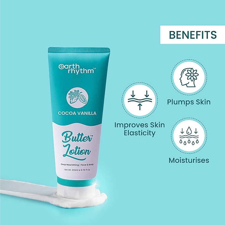 Fluid-balsam do ciała - Earth Rhythm Cocoa Vanilla Butter Body Lotion — Zdjęcie N3