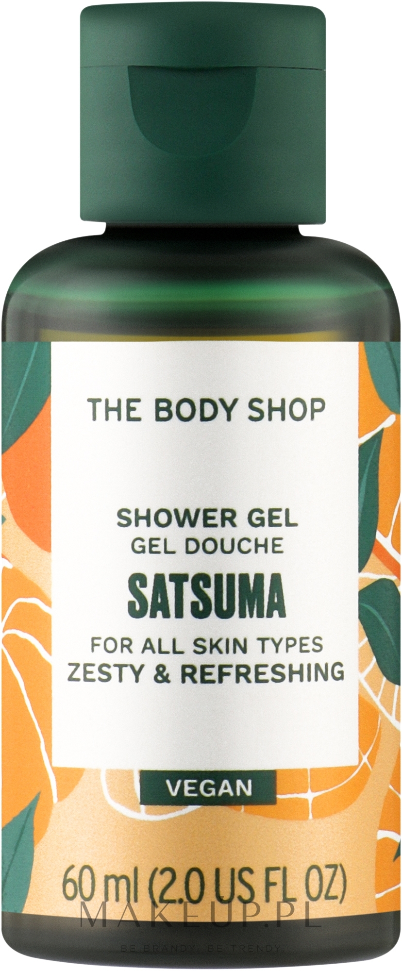 Żel pod prysznic - The Body Shop Satsuma Shower Gel Vegan (mini) — Zdjęcie 60 ml