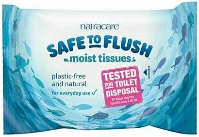 Nawilżany papier toaletowy - Natracare Safe to Flush — Zdjęcie N1