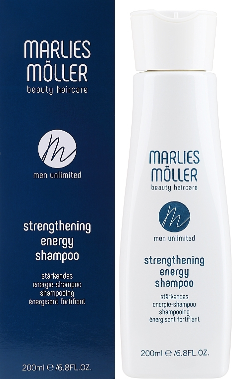 Wzmacniający szampon do włosów - Marlies Moller Men Unlimited Strengthening Shampoo — Zdjęcie N2