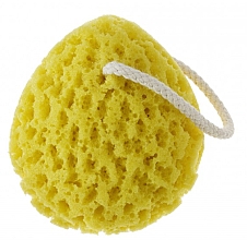 Gąbka do kąpieli ze sznurkiem - QVS Egg Bath Luxury Sponge — Zdjęcie N2