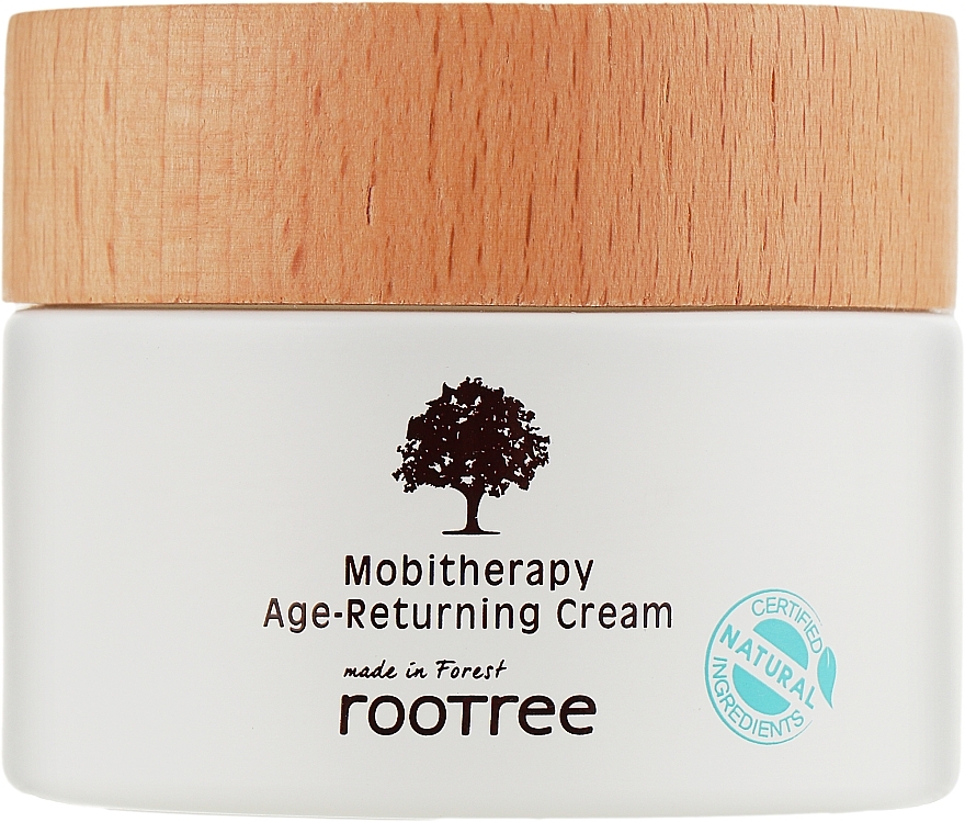 PRZECENA! Przeciwzmarszczkowy krem do twarzy - Rootree Mobitherapy Age-Returning Cream * — Zdjęcie N1