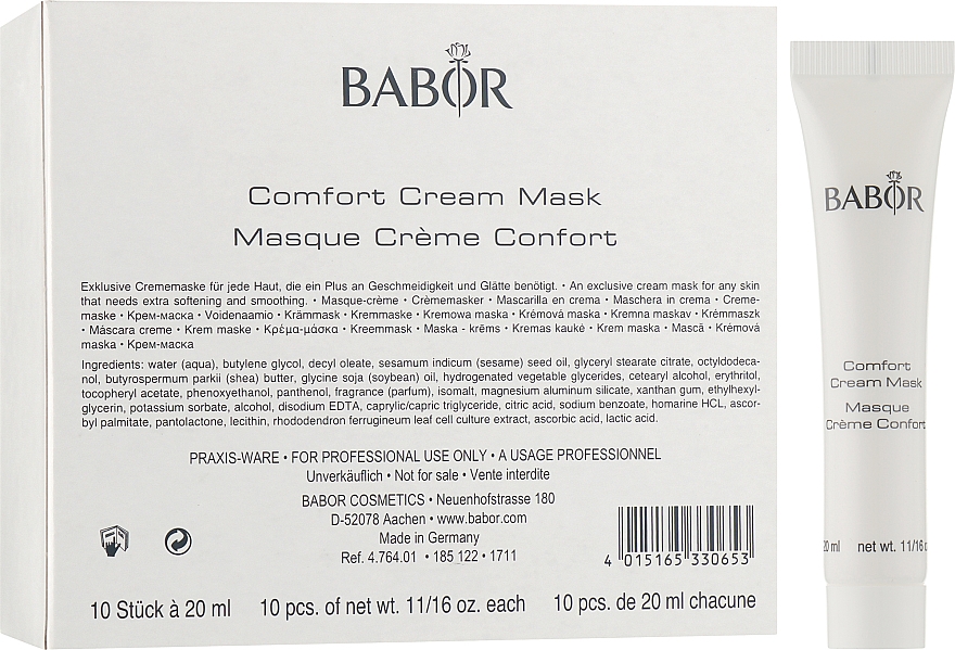 Krem-maska ​​Elastyczność - Babor Comfort Cream Mask (mini)	 — Zdjęcie N2