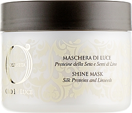 Kup Nabłyszczająca maska ​​z proteinami jedwabiu i ekstraktem z nasion lnu - Barex Italiana Olioseta Oro Di Luce Shine Mask