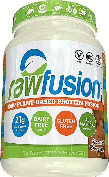 Roślinna odżywka białkowa Czekolada - SAN Nutrition RawFusion Natural Chocolate — Zdjęcie N2
