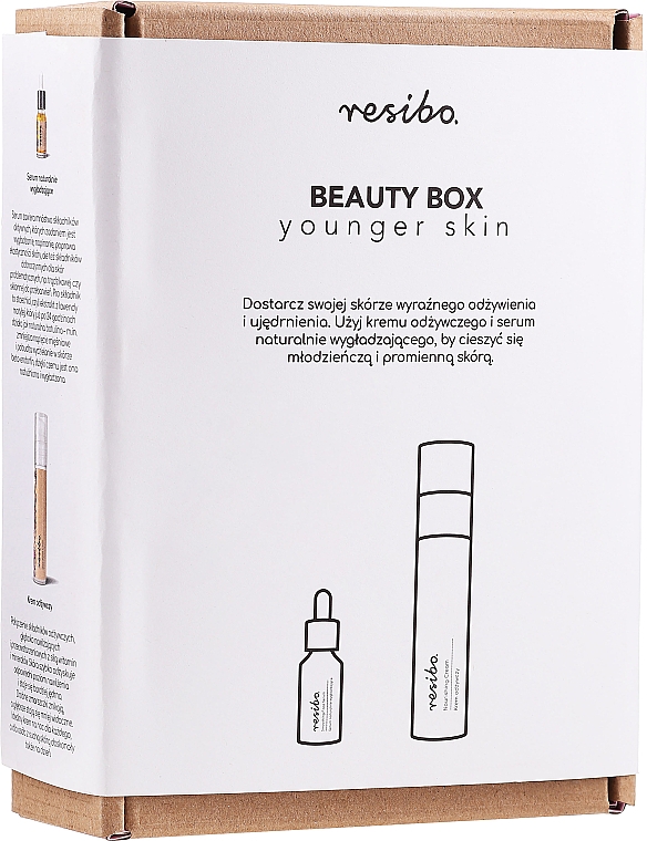 Zestaw - Resibo Younger Skin (cr/50ml + serum/5ml) — Zdjęcie N1