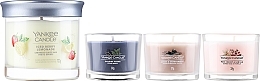 Zestaw - Yankee Candle Art In the Park Set (candle/3*37g + acc/1pcs)  — Zdjęcie N2
