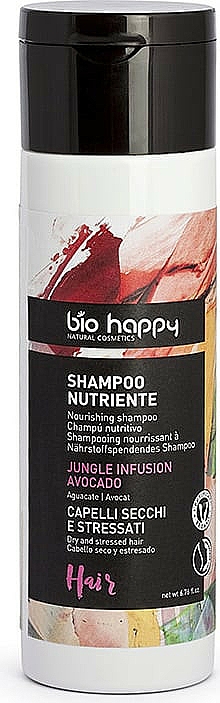 Szampon do włosów suchych i zniszczonych - Bio Happy Jungle Infusion Shampoo — Zdjęcie N1