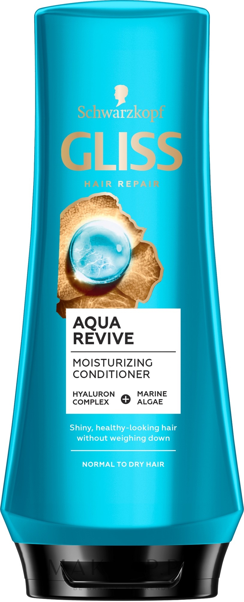 Odżywka do włosów - Gliss Aqua Revive Moisturizing Conditioner — Zdjęcie 200 ml