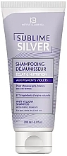 Kup Szampon przeciw żółknięciu do włosów blond - Institut Claude Bell Sublime Silver Brightening and Nourishing Anti-Yellow Shampoo