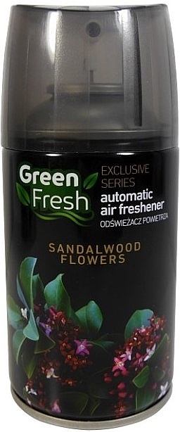 Wkład do automatycznego odświeżacza powietrza Kwiaty drzewa sandałowego - Green Fresh Automatic Air Freshener Sandalwood Flowers — Zdjęcie N1