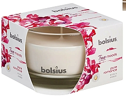 Kup Świeca zapachowa w słoiku Róża i bursztyn, 63/90 mm - Bolsius True Moods Pure Romance Candle