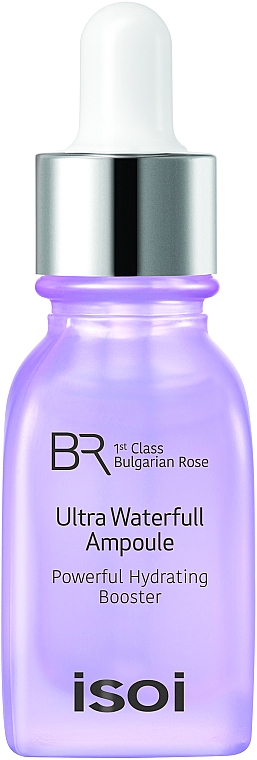 Nawilżające ampułki do twarzy - Isoi Bulgarian Rose Ultra Waterfull Ampoule — Zdjęcie N1