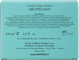 Acqua dell Elba Arcipelago Women - Perfumowany krem do ciała — Zdjęcie N3