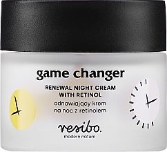 Kup Naturalny krem do twarzy z retinolem - Resibo Came Changer Cream With Retinol