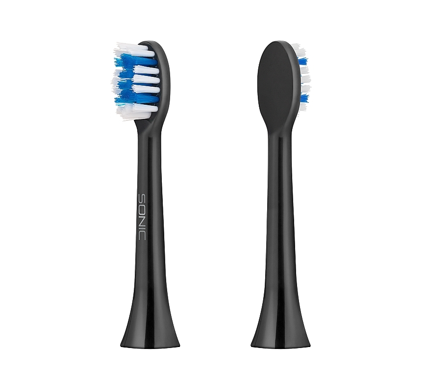 Główka szczoteczki do zębów, twarda - Teesa Black Brush Heads  — Zdjęcie N1