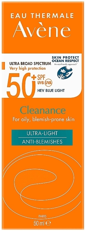 Krem przeciwsłoneczny do skóry problematycznej - Avene Solaires Cleanance Sun Care SPF 50+ — Zdjęcie N3