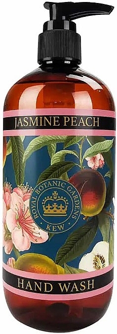 Mydło w płynie do rąk Jaśmin i brzoskwinia - The English Soap Company Kew Gardens Jasmine Peach Hand Wash — Zdjęcie N1