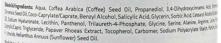 Krem do twarzy z kwasem kawowym i ekstraktem z maku - APIS Professional Coffee Shot Anti-Aging Cream With Caffeic Acid And Poppy Extract — Zdjęcie N2