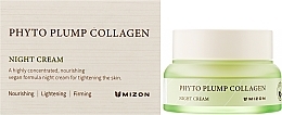 Krem do twarzy na noc z fitokolagenem - Mizon Phyto Plump Collagen Night Cream — Zdjęcie N2