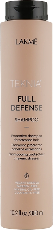 Szampon chroniący włosy przed zanieczyszczeniami - Lakmé Teknia Full Defense Shampoo
