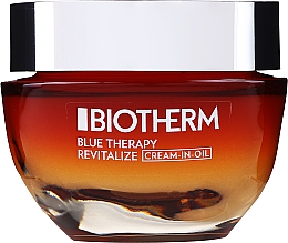 Przeciwzmarszczkowy olejek w kremie do twarzy na dzień - Biotherm Blue Therapy Revitalize Cream-In-Oil — Zdjęcie N1