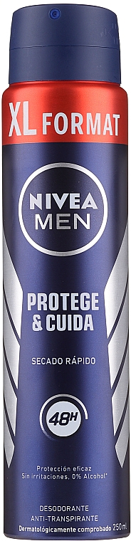 Dezodorant w sprayu dla mężczyzn - NIVEA MEN Protege & Cuida Spray — Zdjęcie N1