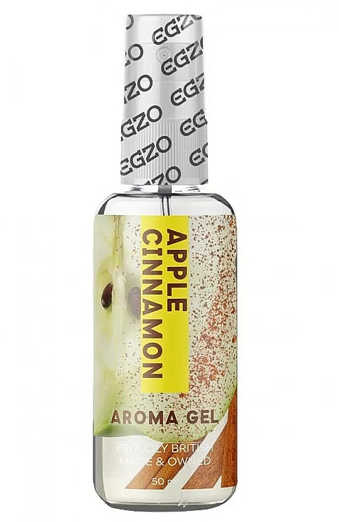 Lubrykant na bazie wody" - Egzo Aroma Gel Apple Cinnamon — Zdjęcie N1