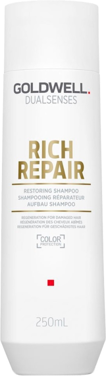 Kremowy szampon - Goldwell Dualsenses Rich Repair Restoring Shampoo — Zdjęcie N1