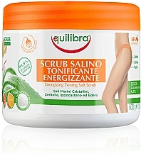 Peeling do ciała - Equilibra Energizing Toning Salt Scrub — Zdjęcie N1