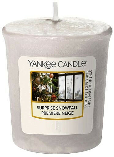 Świeca zapachowa - Yankee Candle Surprise Snowfall Sampler Votive Candle — Zdjęcie N1