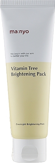 Maska z witaminami i miodem - Manyo Factory Vitamin Tree Brightening Pack (tubka) — Zdjęcie N1