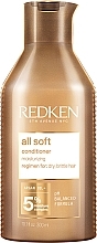 Termoochronna odżywka wygładzająca do włosów suchych - Redken All Soft Conditioner — Zdjęcie N1